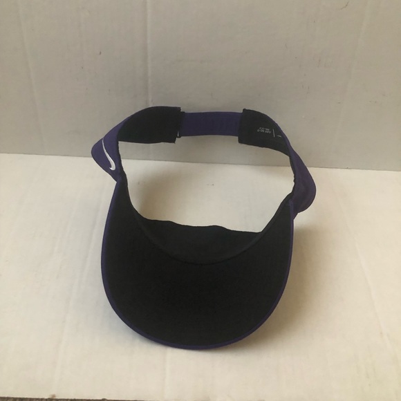 TCU Horned Frogs NIKE Visor Cap Hat Texas Christian University Purple Football! - Picture 11 of 11